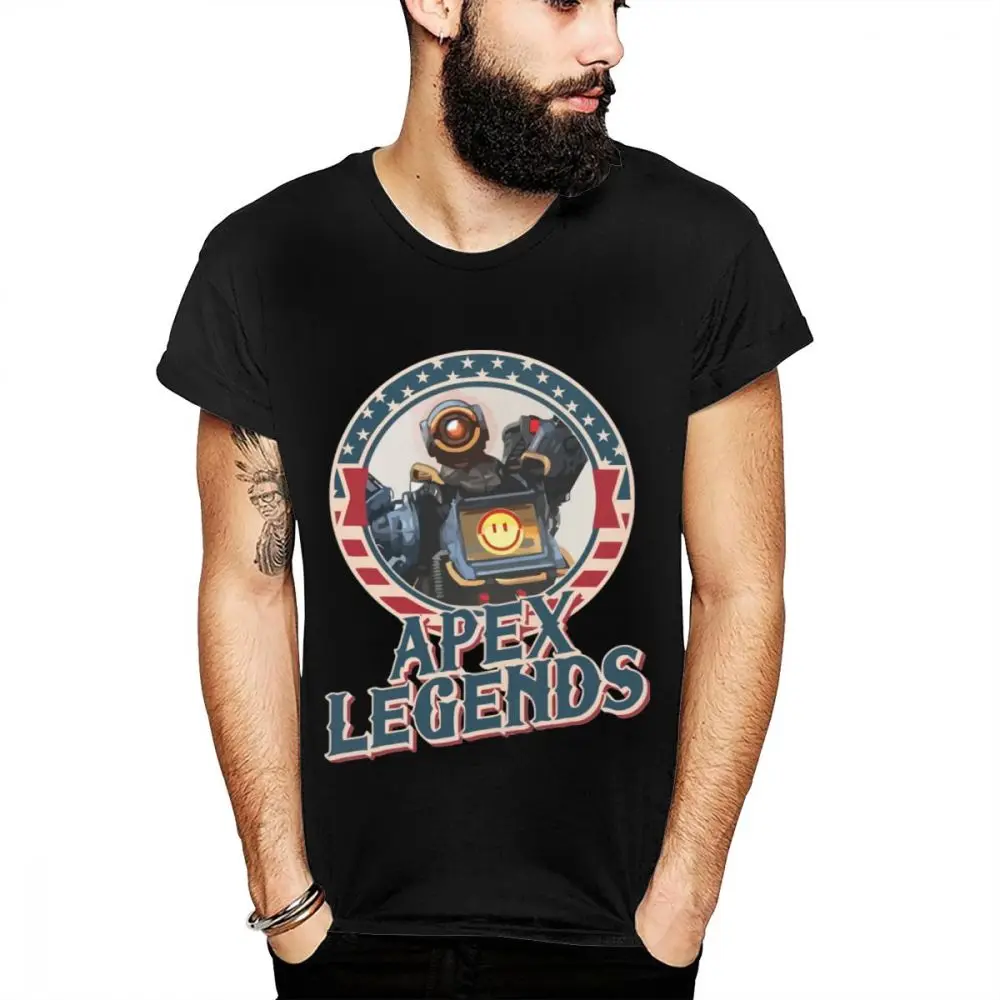 Футболка Pathfinder MRVN APEX Legends Zipline Gun Передняя разведка S-6XL Apex Man Crewneck Tee Graphic | Мужская