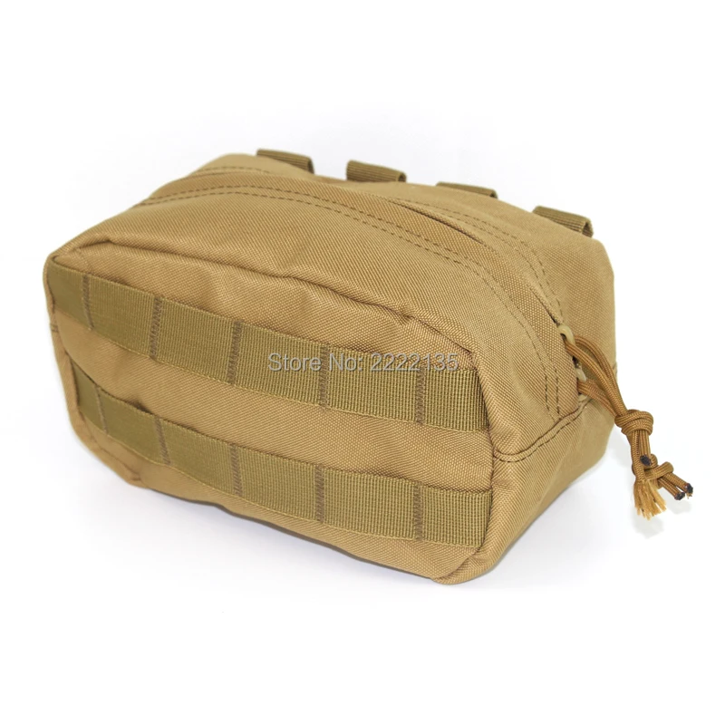 Нейлоновая тактическая Сумка Molle для спорта на открытом воздухе с квадратным карманом, военная поясная сумка для экстренного выживания, сумка для медика, инструмент для охоты