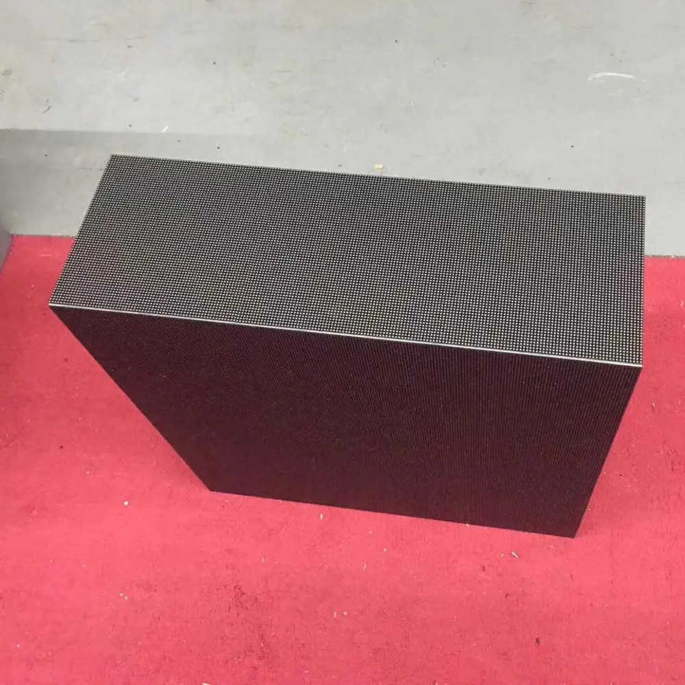 Круглый квадратный столбик светодиодный дисплей 45 градусов модуль p2.5 p3 64x64 diy