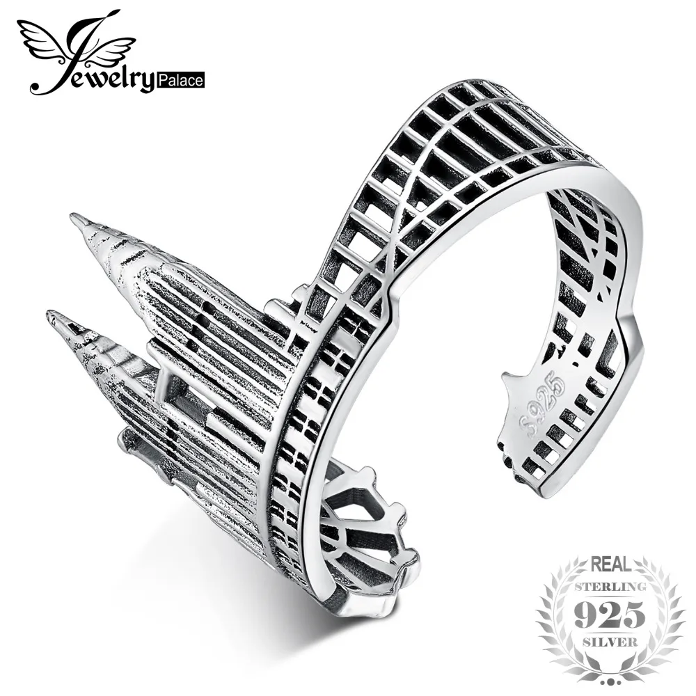 JewelryPalace 925 Sterling Silver Vintage World Travel Souvenir Twin