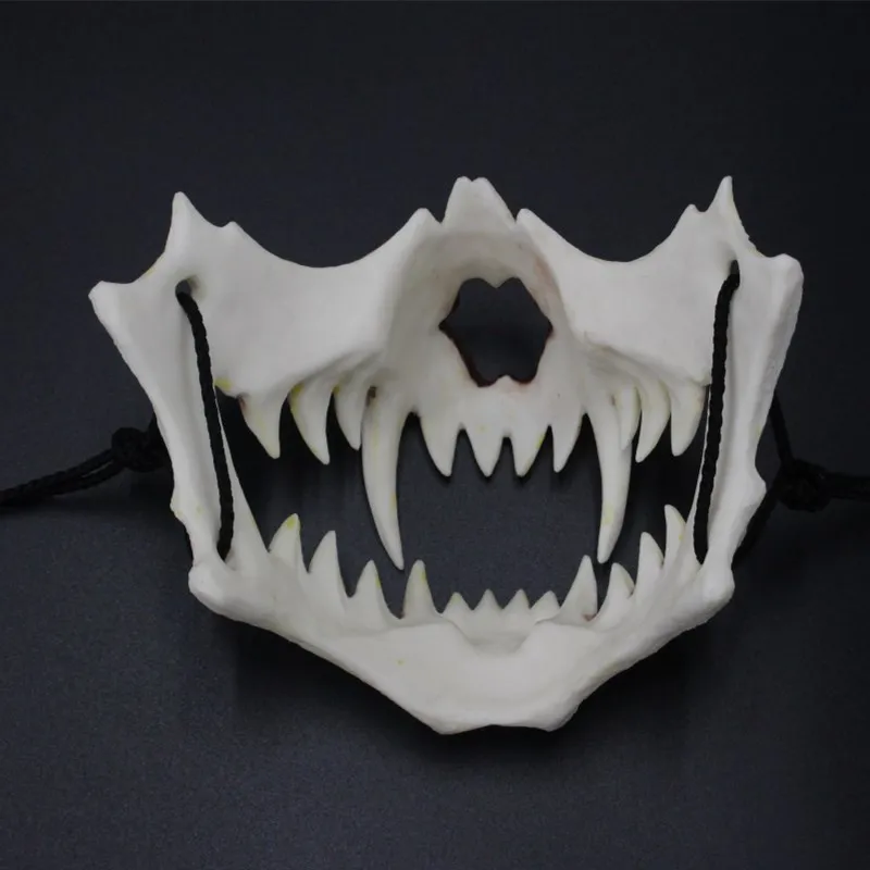 Карнавальная маска из смолы, маска японского дракона, Экологически чистая и натуральная латексная маска для животных, Вечерние Маски для животных
