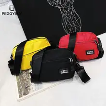 Модные сумки на плечо унисекс для мальчиков и девочек на молнии, нейлоновая сумка через плечо, фирменный дизайн, повседневная сумка-мессенджер для женщин, Bolso Mujer