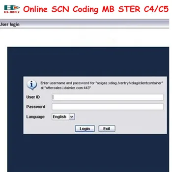 

Online SCN coding account service, for diagnostic tool scanner MB star C4 / C5 One-time service Account access to the site