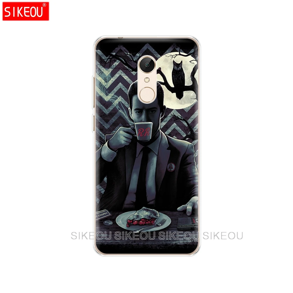 Silicone Cover phone Case for Xiaomi redmi 5 4 1 1s 2 3 3s pro PLUS redmi note 4 4X 4A 5A Twin Peaks Fire Walk With Me