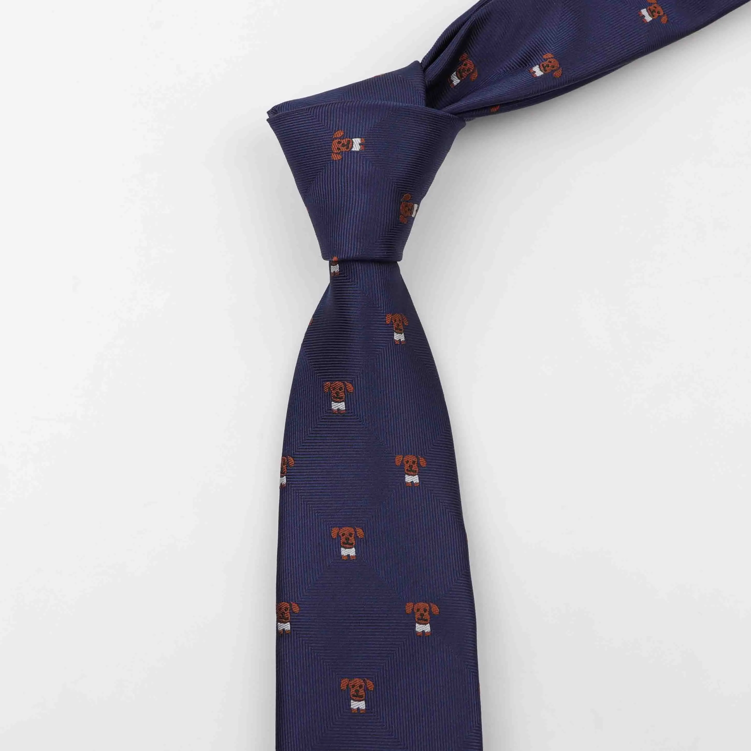 Мужской деловой галстук в полоску дизайнерский жаккардовый свадебный галстук узкие классические Corbata нашейные аксессуары официальный Gravata No.21-40 - Цвет: 43