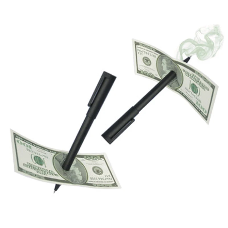 

Magic Props Pen Through Dollar Banknotes Selling Novelty Toys Street Close-up Performances Magic Show Prop For Children Toy