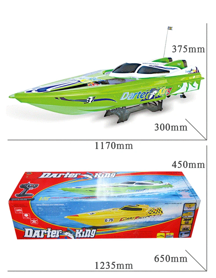 darter king rc boat