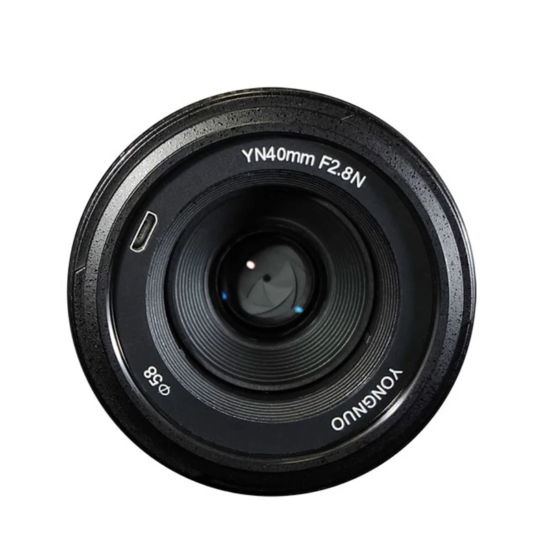

YongNuo YN40mm F2.8 Standard Prime Lens Large Aperture Auto Manual Focus Lens for Nikon D5100 D5200 D5300 D7200 D750 Camera Lens
