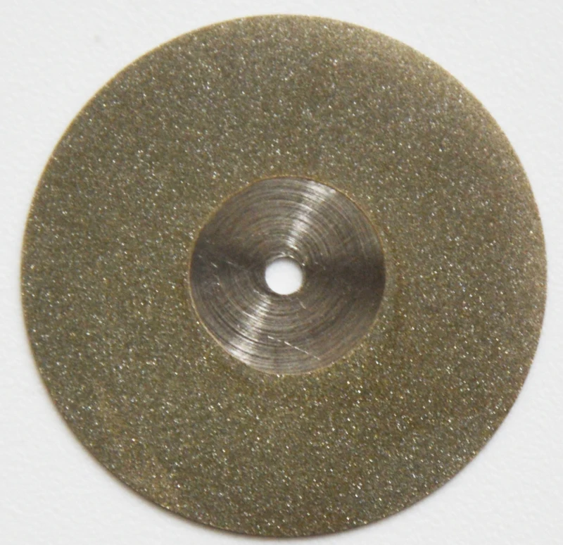 Discos de Diamante Dental com Grão Médio tipo de Disco de Corte Lote Diamante Moagem Ferramentas Abrasivo Dental Discos 10 Pçs - 0.3-0.4mm 10 High Quality Beleza e saúde