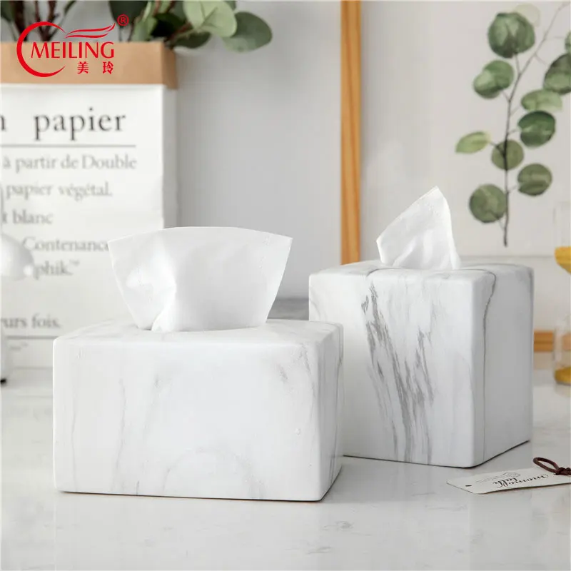 Us 59 9 Nordic Home Decor Marble Tissue Box Cover Ceramic Kleenex Holder For Dining Table Living Room Accessories Bath Accent In Us 59 9 Nordic Home Decor Marble Tissue Box Cover Ceramic Kleenex Holder For Dining Table Living Room Accessories Bath Accent In
