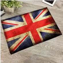 Фланелевый ковер с рисунком национального флага, коврик для двери, нескользящий напольный коврик, домашний декор, ковер для ванной комнаты
