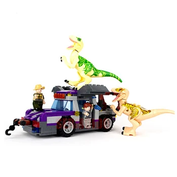 

Marvel Super Hero Jurassic World Dinosaurs Figures Building Blocks Classic Compatible with Sermoido Kids Toys For Children