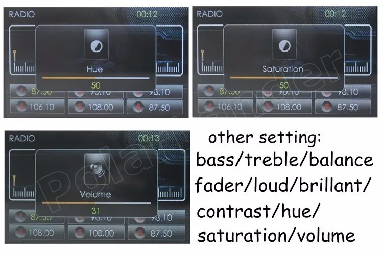 4 Polegada 1 din tft auxin mp5