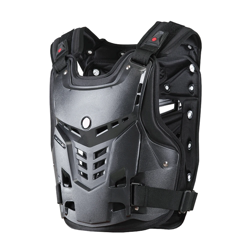 Motorcycle Motorbike Motocross Chest Back Protector Armour Vest Racing ...
