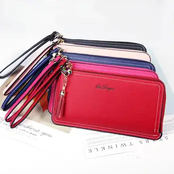 

Fashion lady bag Solid Single Pull Wallte Lichee Pattern Coin Bag Multi-function Wallte Small square package Dropship T711