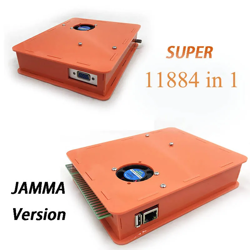 

Arcade game 8500 updated to 11884 Super Multi Games Box VGA output DIY Custom Games support play with JAMMA for Arcade Machine