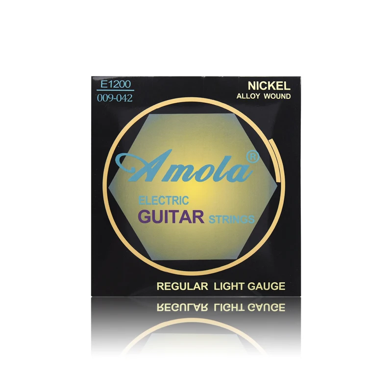 Original Amola 009 010 Regular Light Gauge Nickel Alloy Wound Electric