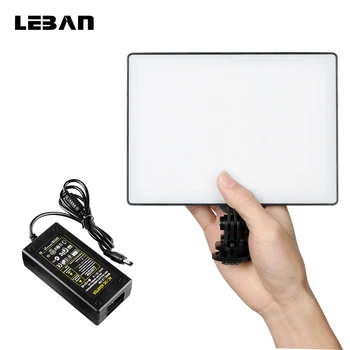 

YONGNUO YN300 Air Ultra Thin On Camera Led Video Light Pad Panel 3200K-5500K Camcorder with AC Power Adapter for Video shooting