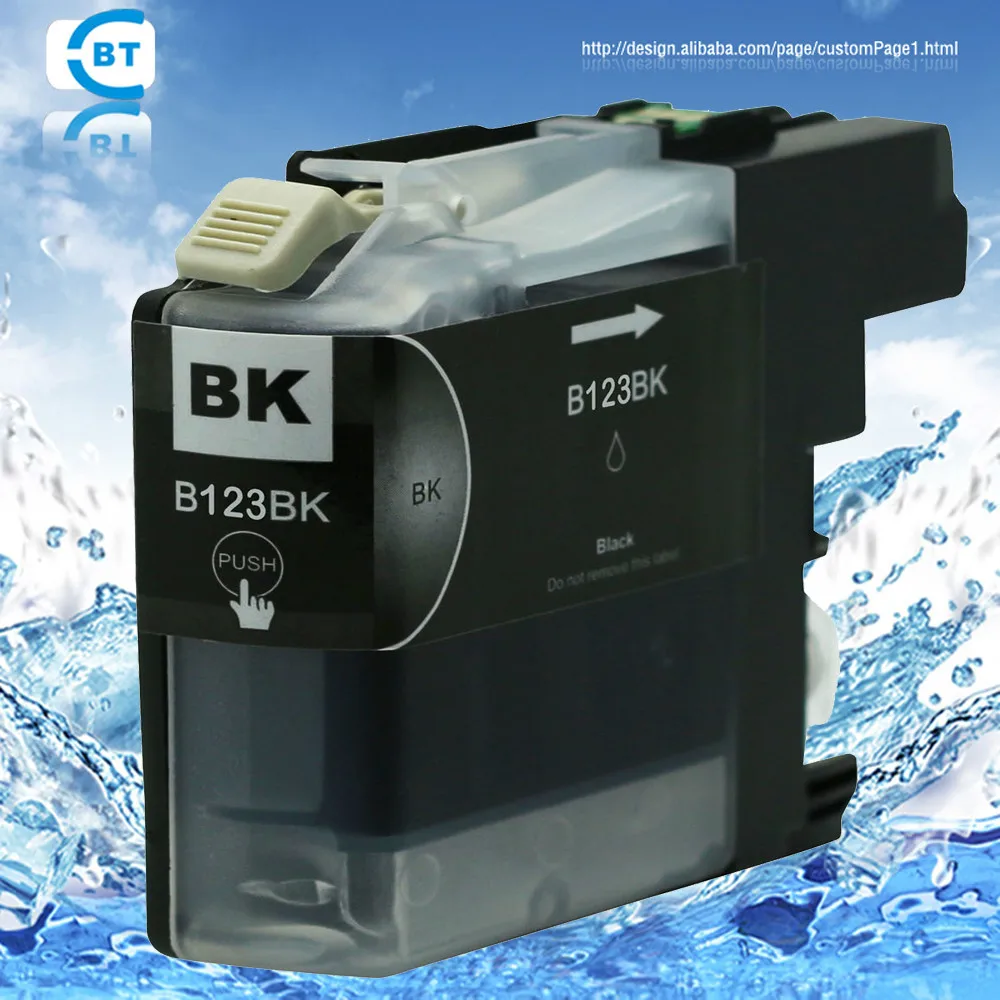 4 шт. совместимый картридж brother LC123 lc123xl для принтера MFC J4510DW/J4410DW/J4610/J4710DW/J4110DW|ink
