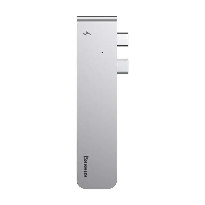 

Baseus USB C Hub Dual Type-C to HDMI USB 3.0 RJ45 Card Reader for MacBook Pro OTG HUB USB Splitter