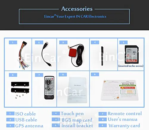 Perfect Car dvd gps player Eincar 2 din Headunit GPS Navi FM Radio Stereo Autoradio SD/USB Aux tape recorder autoradio cassette player 27 Perfect Car dvd gps player Eincar 2 din Headunit GPS Navi FM Radio Stereo Autoradio SD/USB Aux tape recorder autoradio cassette player 27