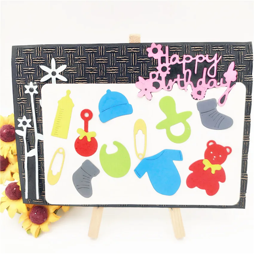 

Baby Suit Metal Die Cuts for DIY Scrapbooking Album Card Making Craft Dies Cut Embossing Art New Dies 2019 Metal Dies