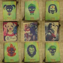 Постер для фильма dccomic Haley Quin Dutch ACT team маленькая уродливая игра анимация ретро крафт-бумага(China)