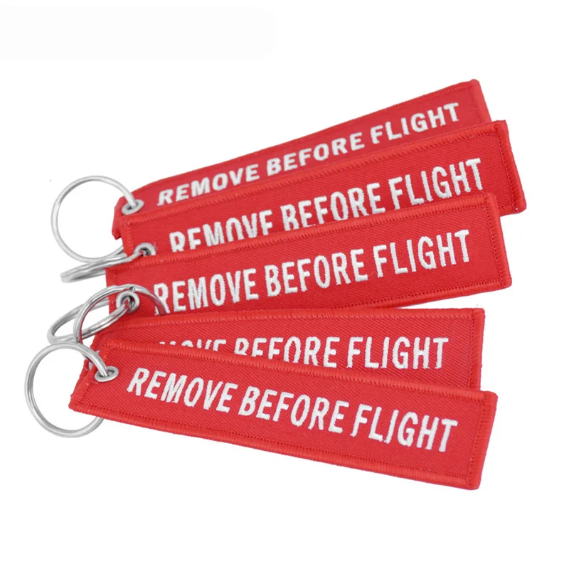 REMOVE-BEFORE-FLIGHT-Fashion-Key-Chain-Jewelry-Aviation-Gifts-for-Men-and-Women-Red-with-White (4)