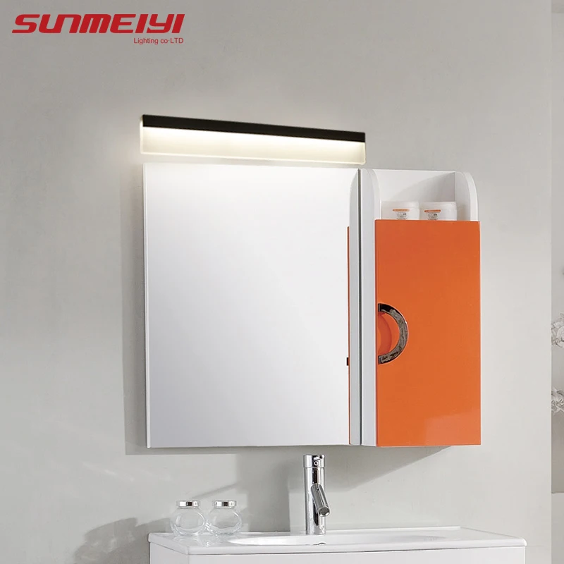 Современный светодиодный светильник для зеркала водонепроницаемый настенный светильник AC85-220V акриловый настенный светильник для ванной комнаты
