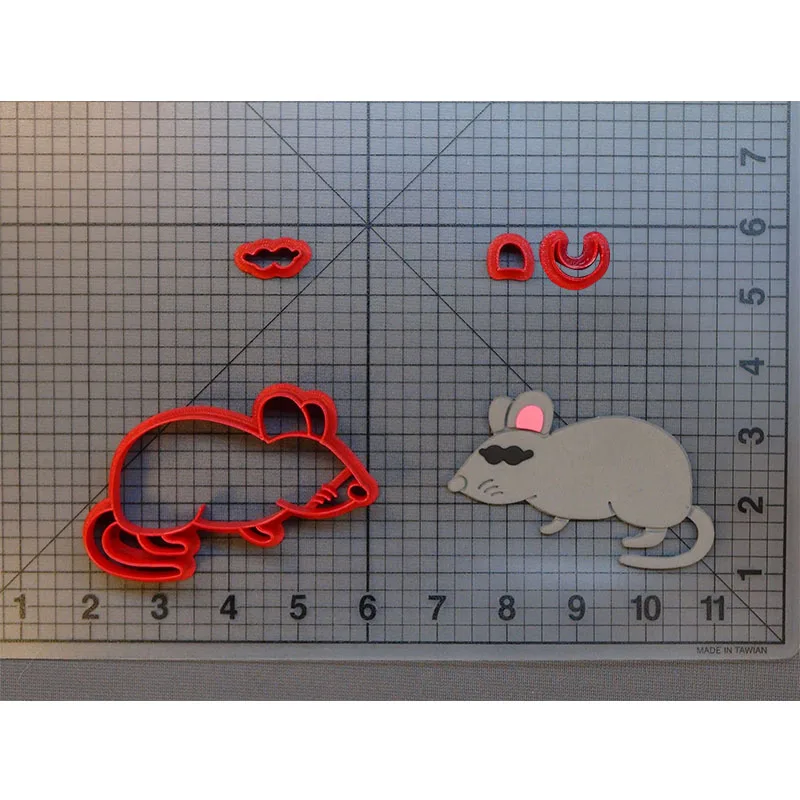 Детская рифма резак для печенья на заказ 3D Печатный помадка форма для кекса резак для печенья формы для украшения торта инструменты - Цвет: Rhyme  3  inch