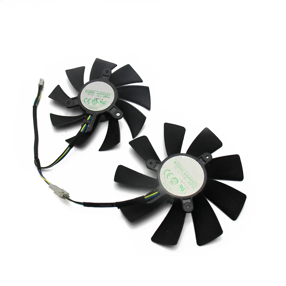 100MM GAA8S2H GAA8S2U GTX1070TI Mini 4PIN Cooler fan For ZOTAC GeForce GTX 1080 GTX 1070 Ti Mini GTX 1060 AMP Edition Card Fan