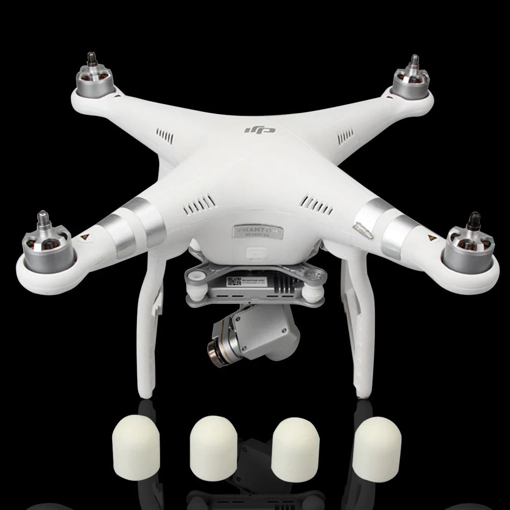 4x Motor Guard Silicon Cap Protector For DJI Phantom 3 Professional Adv RC125