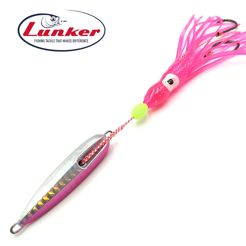 Lunker Inchiku 40 г, 60 г 80 г 100 120g 150g 180g 200g Металическая дергающаяся головка рифовых и морских окуней морского окуня, медленное заслонка соленой воды приманки глубоководная лодка