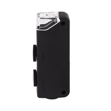 Мини ручной 60x-100x Карманный микроскоп увеличительное лупа увеличение Карманный микроскоп Ювелирные изделия Лупа