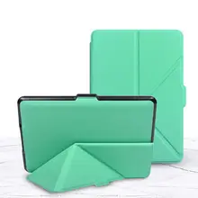 Горячая Смарт Магнитная оригами Обложка из искусственной кожи чехол Подставка для Kindle Paperwhite 1 2 3