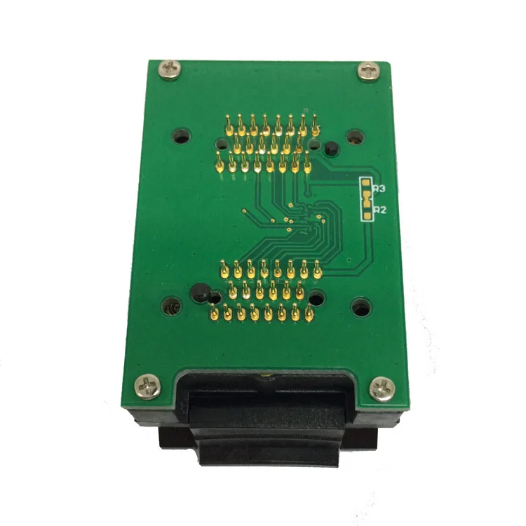 Emcp221 к DIP48 IC Тесты разъем для BGA 221 Тесты Ing, размер 11.5x13 мм, nand Flash программист, раскладушка гореть в гнездо