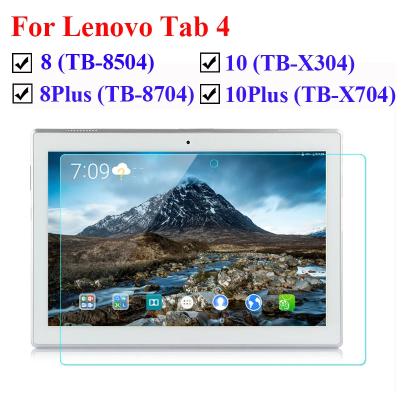 Для lenovo Tab 4 10 Защитное стекло для lenovo Tab 4 10 Plus 8 Защита экрана TB-X704 TB-X304 TB-8704 TB-8504 Tablet 9H