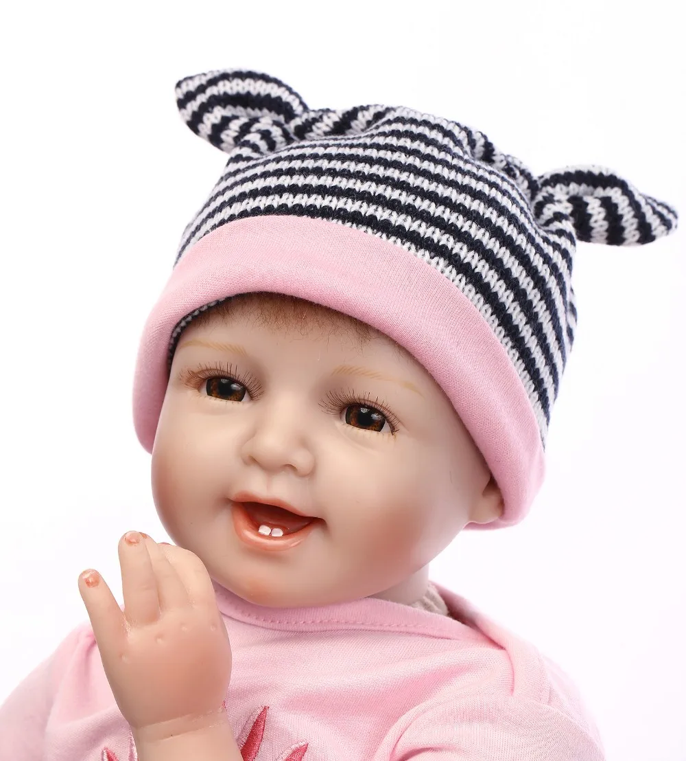 

doll alive reborn doll with soft real gentle touch handmade doll silicone lifelike newborn baby Christmas Gift sweet baby