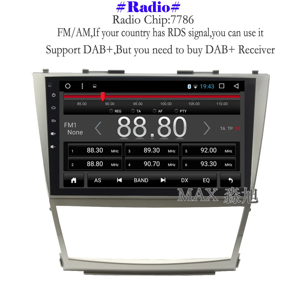 Flash Deal MAX GPS Navigation System Android 8.1 2G 32G Car DVD Player for Toyota Camry 2006 2007 2008 2009 2010 2011 Car Radio BT 4G WiFi 2