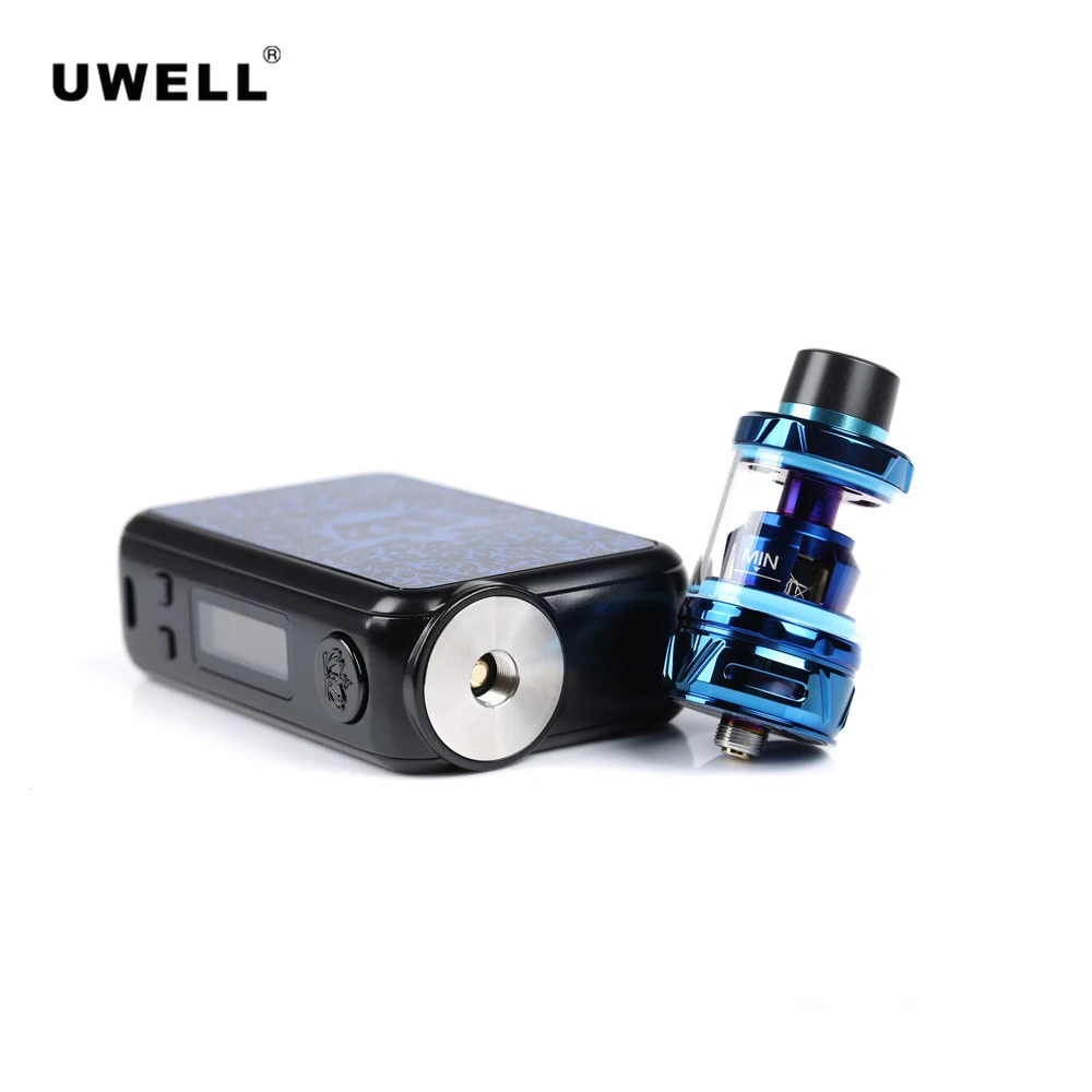Оригинальный Uwell Crown 4 с 2 мл вейп баком атомайзер Mod без 18650 электронная сигарета