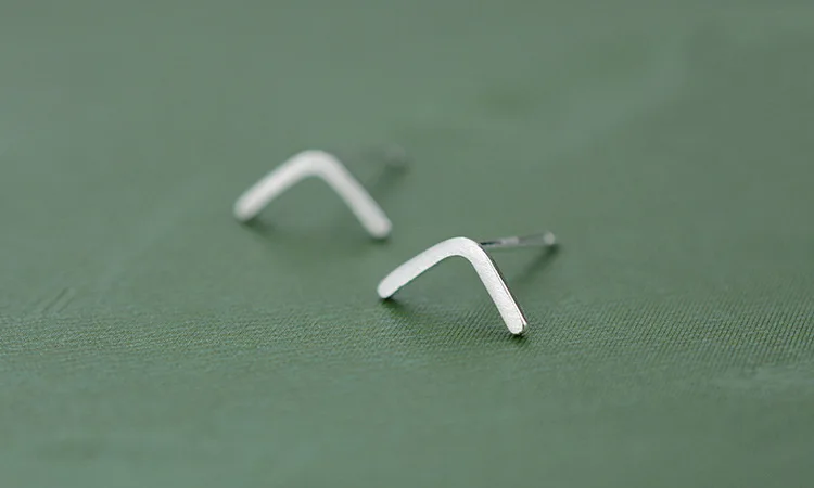 

New Silver Earrings Women's Sterling Silver Jewelry Accessories DE06