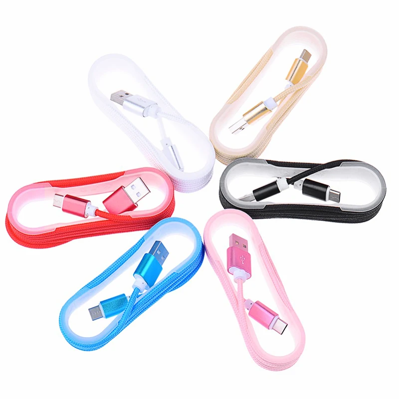 2019 NEW 1.5 m 5ft USB 3.1 Type-C Nylon Braided Rope Data Sync Charging Cable Cord Phone 2019 NEW 1.5 m 5ft USB 3.1 Type-C Nylon Braided Rope Data Sync Charging Cable Cord Phone