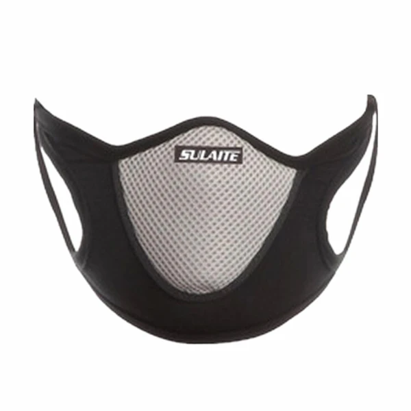 Летняя женская маска на половину лица для велоспорта, противопылевая, унисекс, тренировочные маски для катания на лыжах, на открытом воздухе, на велосипеде, для бега - Цвет: H280 Grey