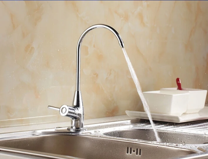 High quality brass material no lead 1 2 size kitchen purifier water faucet direct drinking water