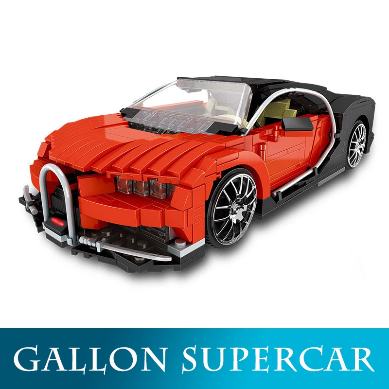 

Creative Technic Series 03009 859Pcs The Gallon Supercar Model Building Kits Educational legoINGLYs Car Model Set Blocks Toys