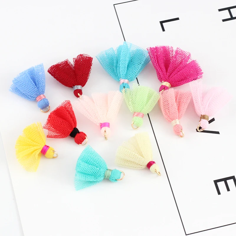 30PCS 2.5CM Polyester Tassel For Keychain Cellphone Straps Full Tassels Fringe DIY Jewelry Charms jewelry accessories 30PCS 2.5CM Polyester Tassel For Keychain Cellphone Straps Full Tassels Fringe DIY Jewelry Charms jewelry accessories