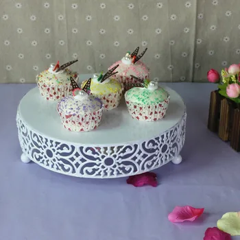 

New Arrival Metal Cake Stand Cake Pan Macaron Stand Fruit Plate Tray Egg Tart Pastry Dish for Wedding Decoration