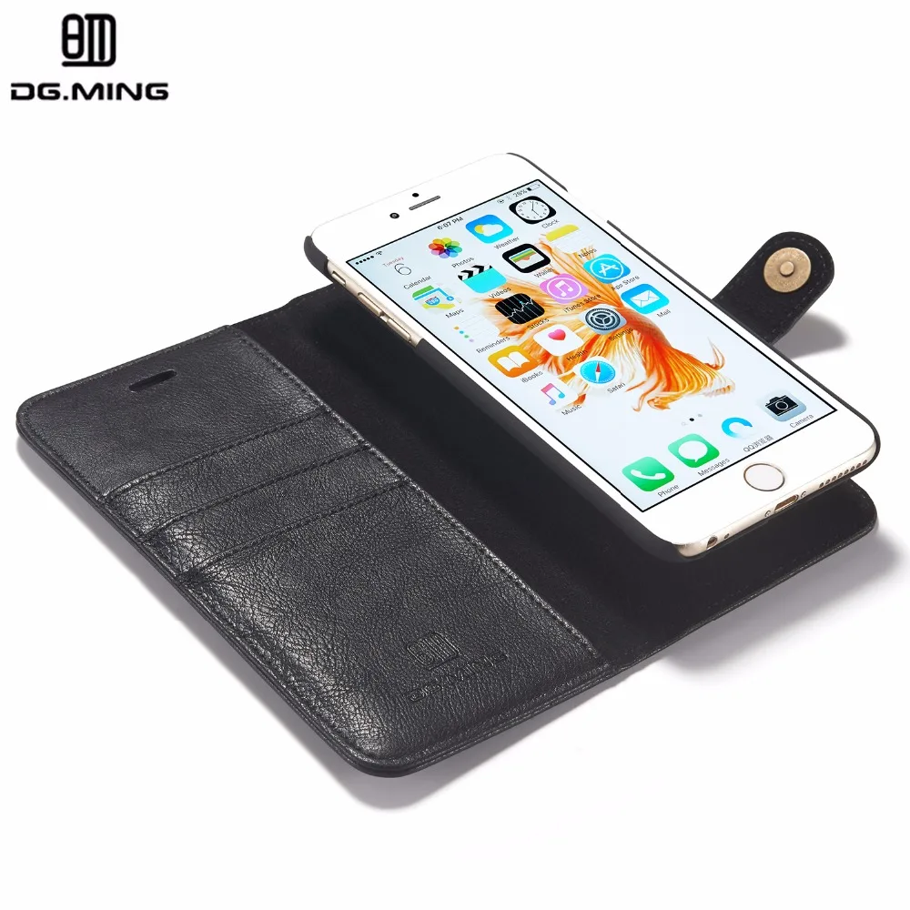 DG.Ming 2Z 2 in 1 Magnetic Leather Flip Case For iPhone 6S Plus Case Cover Fundas Luxury Case For iPhone 6S Plus Cover Capinha 1-plus-5-cover : image DG.Ming 2Z 2 in 1 Magnetic Leather Flip Case For iPhone 6S Plus Case Cover Fundas Luxury Case For iPhone 6S Plus Cover Capinha 1-plus-5-cover