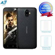 Купить онлайн Ulefone S7 Pro 3g смартфон 2 ГБ Оперативная память + 16 ГБ Встроенная память Android7.0 HD 5,0 дюймов MTK6580 4 ядра 32 бит 1. 3g Гц двойной сзади камеры мобильного телефона
