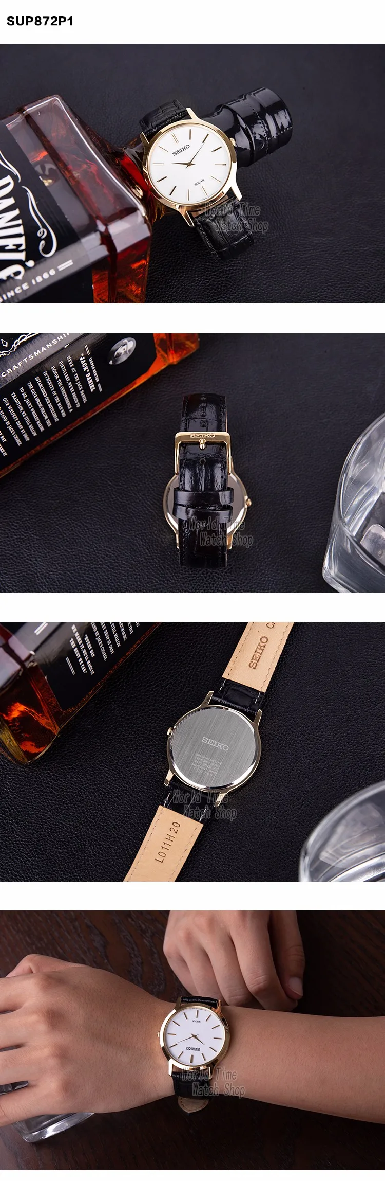Seiko часы мужские роскошные брендовые водонепроницаемые спортивные наручные часы солнечные часы повседневные кварцевые часы Relogio Masculino SUP863P1